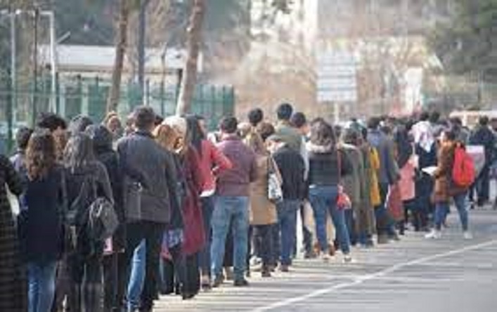 Türkiye’deki işsiz sayısı 3 milyon 337 bine yükseldi