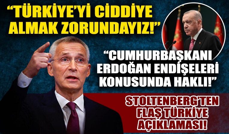 NATO Genel Sekreteri Stoltenberg’den flaş Türkiye açıklaması!