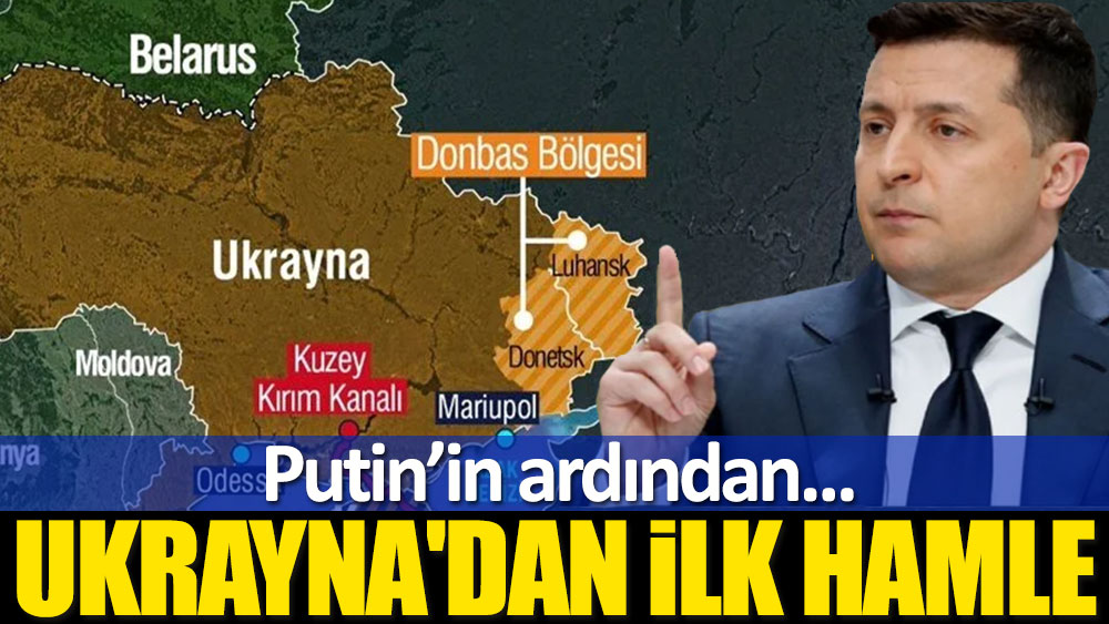 Ukrayna’dan ilk hamle