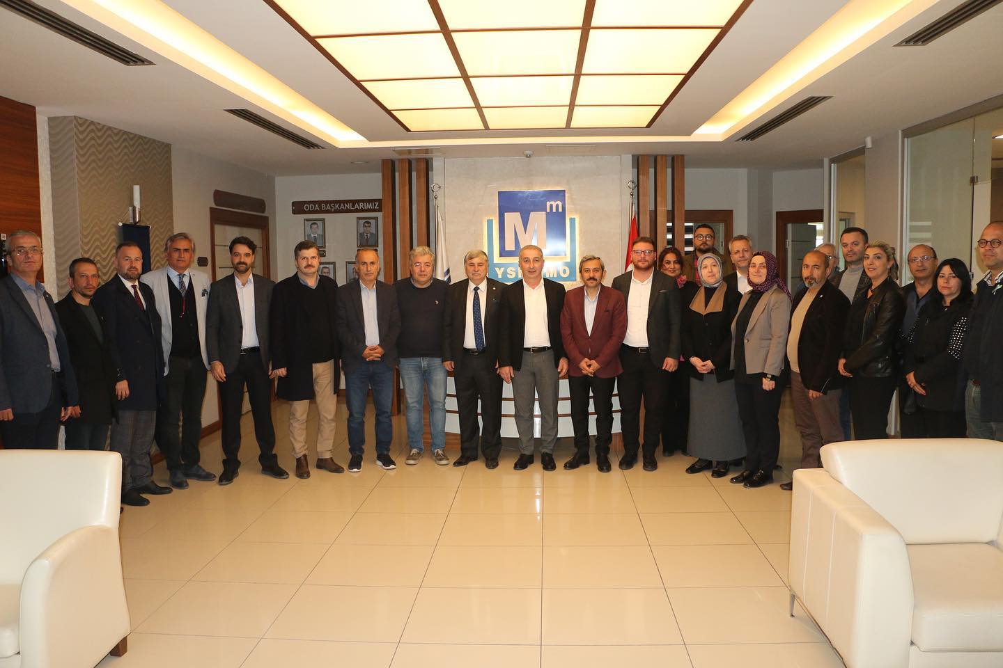 İyi Parti Milletvekili Adayları Ayhan Küçük ve Ersin Akyüz’den Oda Başkanı  Aydın’a ziyaret
