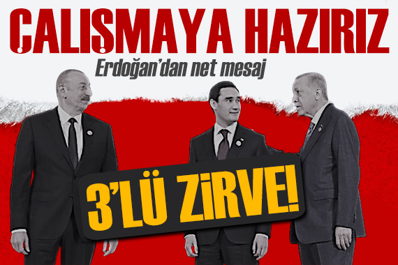Erdoğan’dan ‘Türkmen gazı’ mesajı: Çalışmaya hazırız