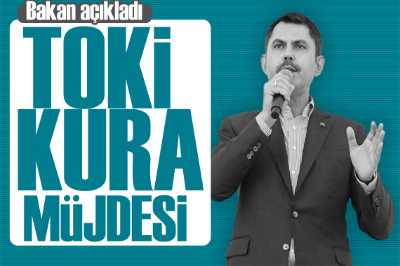 Bakan Kurum duyurdu: İlk kura 7 Kasım’da