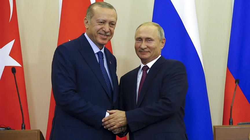 Cumhurbaşkanı Erdoğan Putin’le görüştü