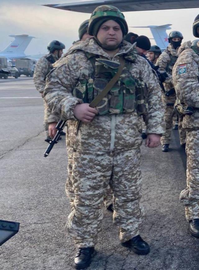 Ermenistan’ın Kazakistan’a gönderdiği asker sosyal medyada dalga konusu oldu