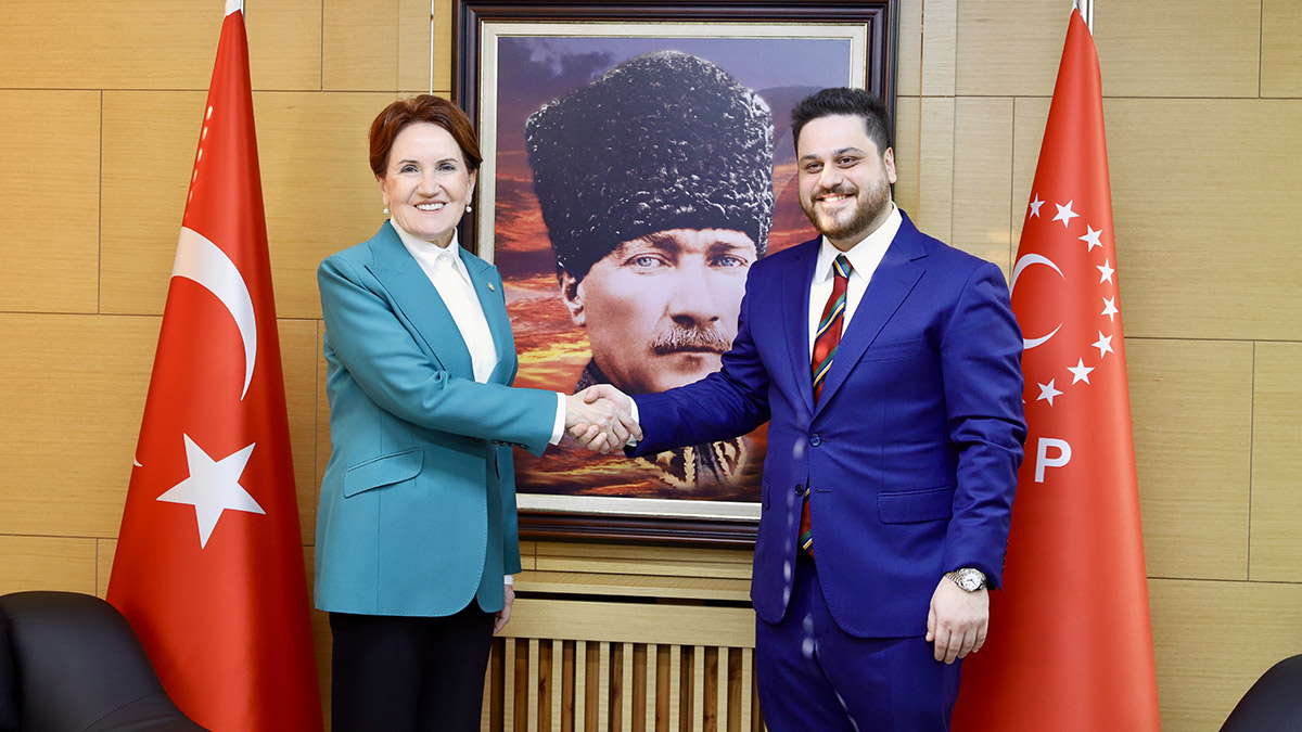 Akşener’den, BTP Genel Başkanı Baş’a ziyaret!