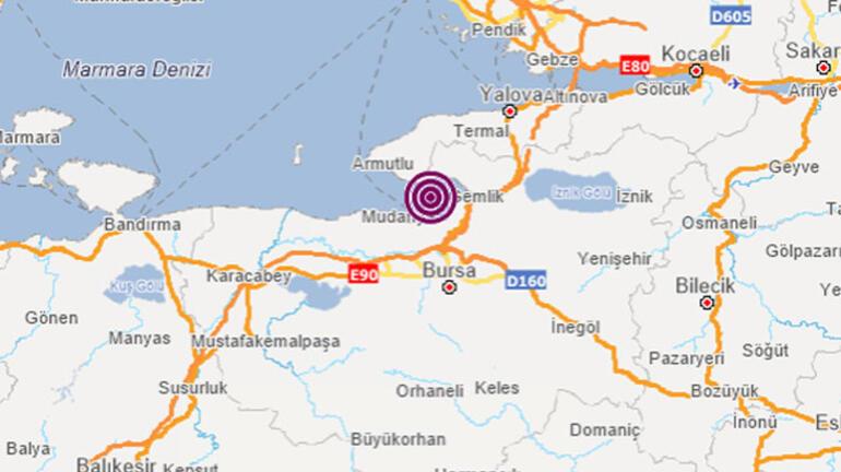 Yalova’da korkutan deprem!